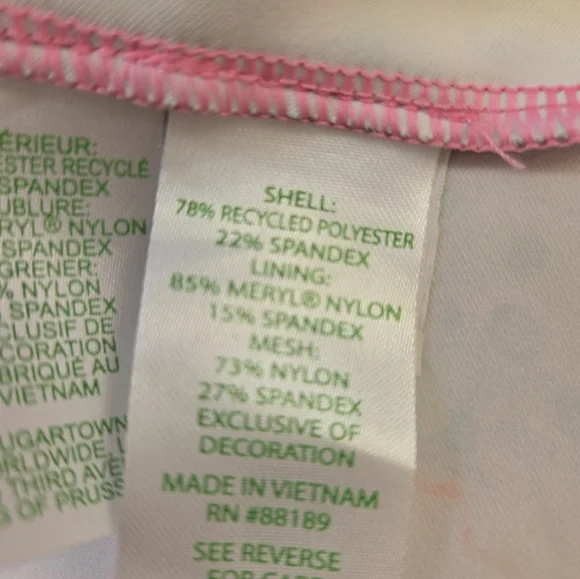 LILLY PULITZER LUXLETIC ANAIA ACTIVE DRESS UPF 50+ JOURNEY TO THE JUNGLE SIZE M - Picture 7 of 8